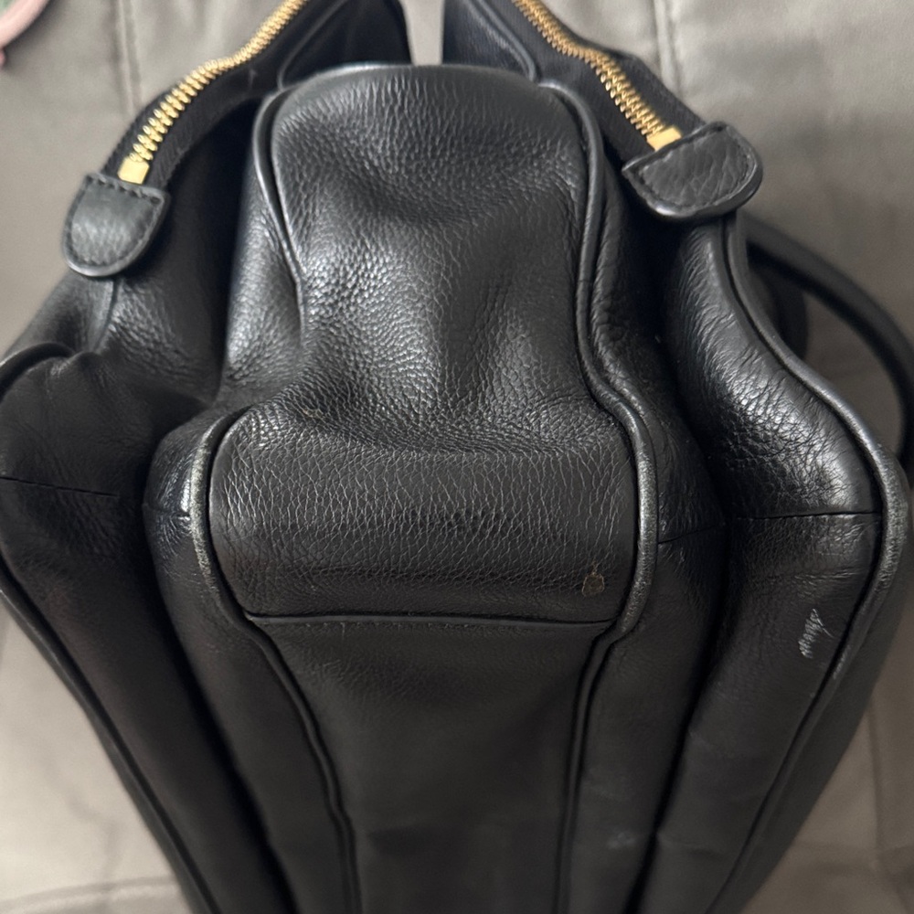 Tory Burch Black Leather Shoulder Bag - Picture 7 of 11